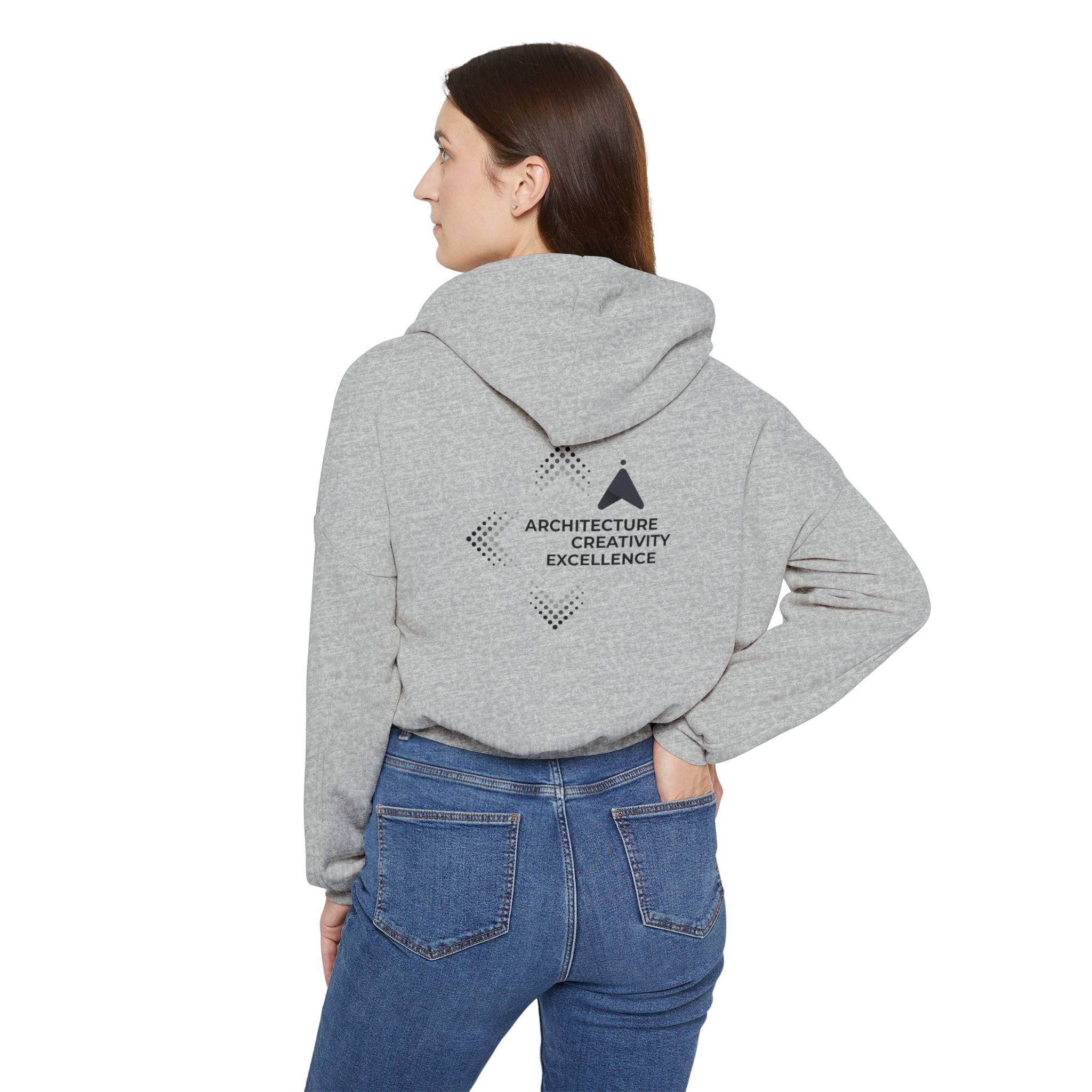 Women's Cinched Bottom Hoodie - Angstrom
