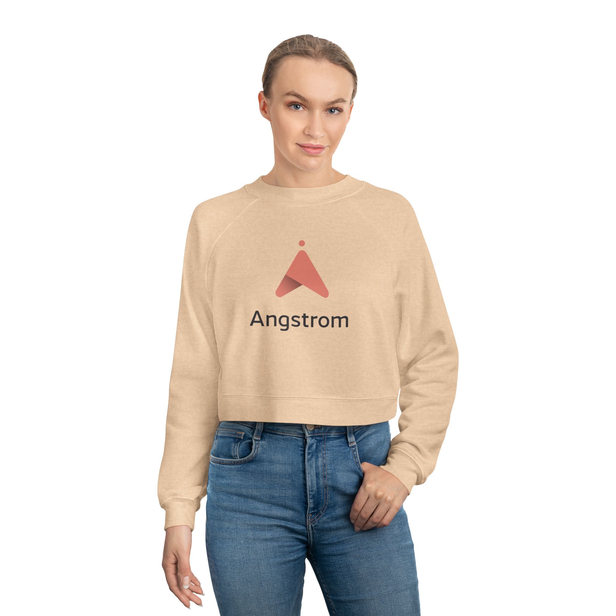 Cropped Fleece Pullover - Angstrom