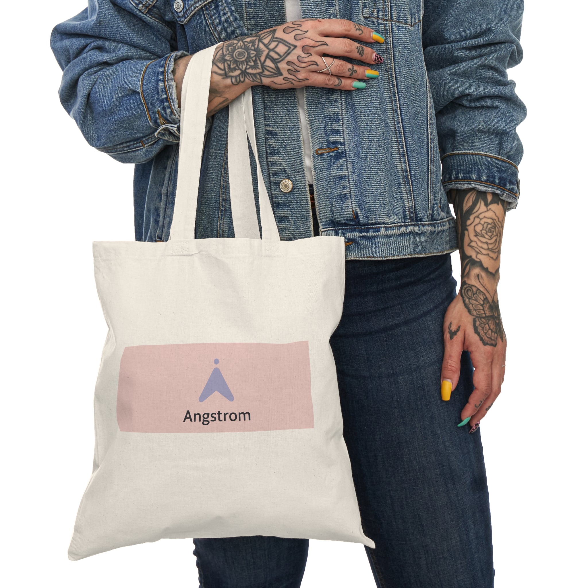 Modern Natural Tote Bag - Architecture, Creativity & Excellence Design - Angstrom