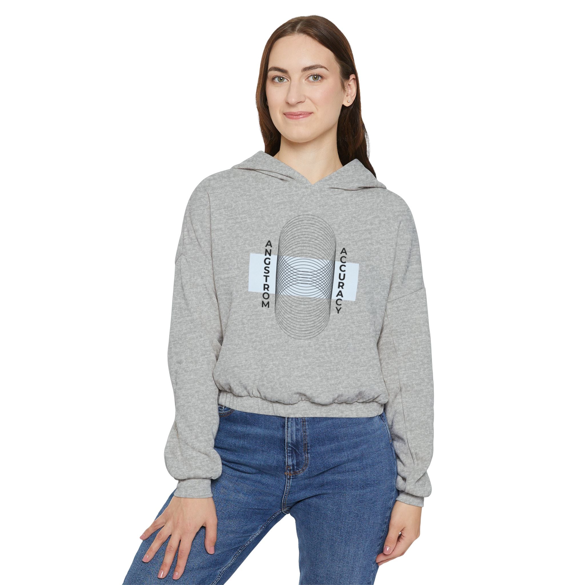 Women's Cinched Bottom Hoodie - Angstrom