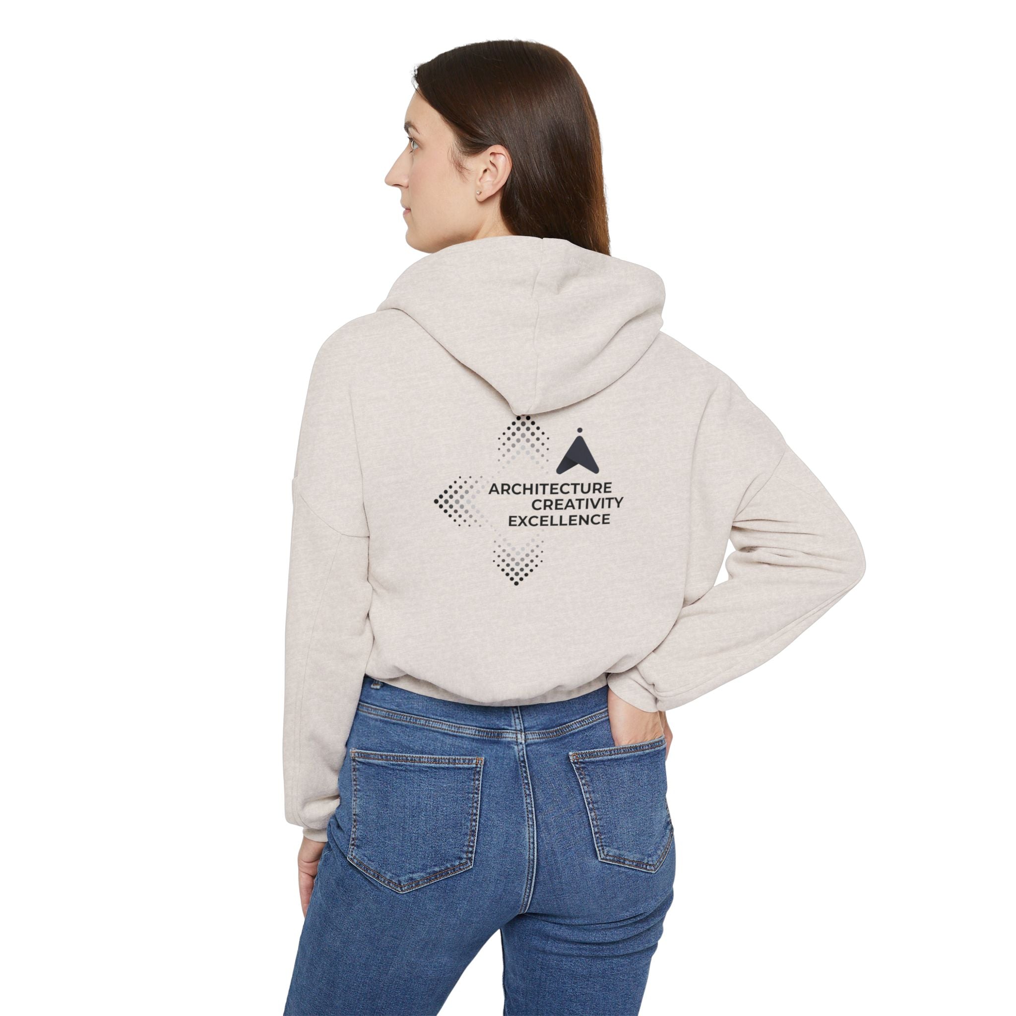 Women's Cinched Bottom Hoodie - Angstrom