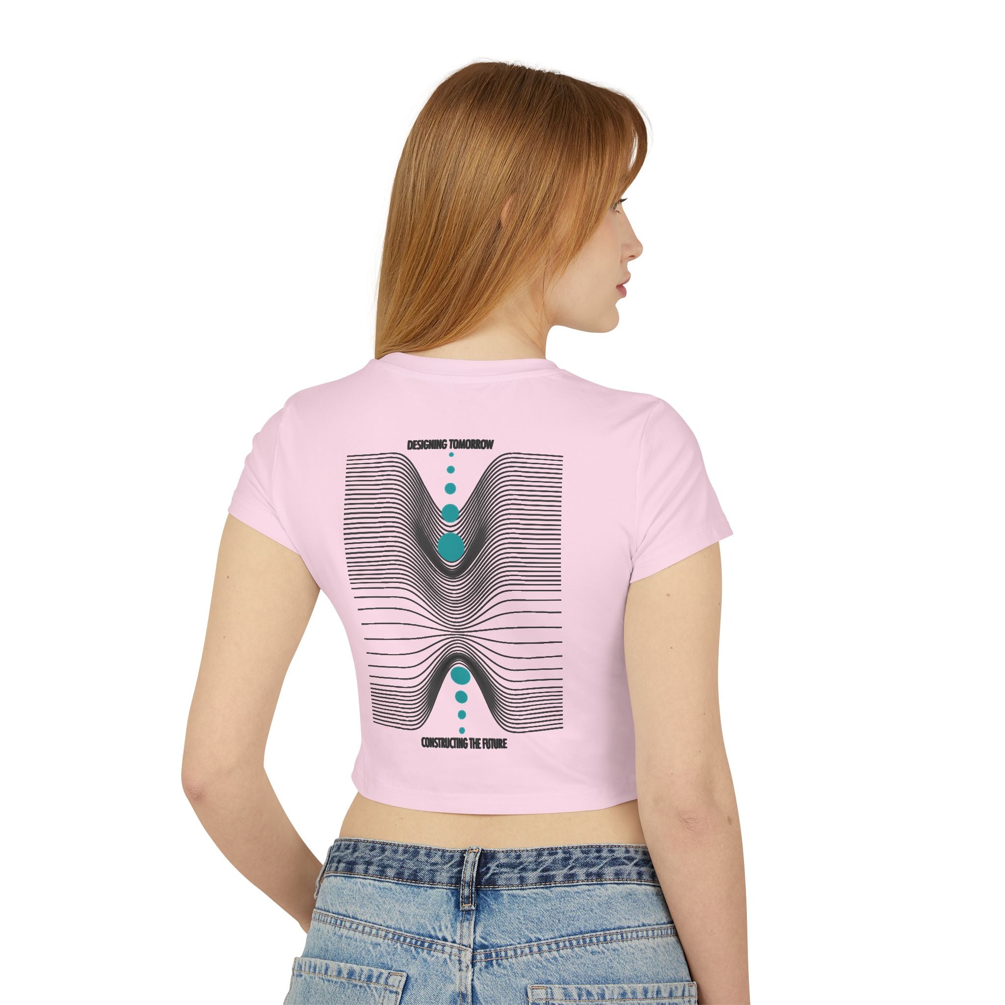 Women's Baby Graphic Tee - Angstrom
