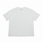 White cotton t-shirt, back view