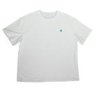 White cotton t-shirt, front view